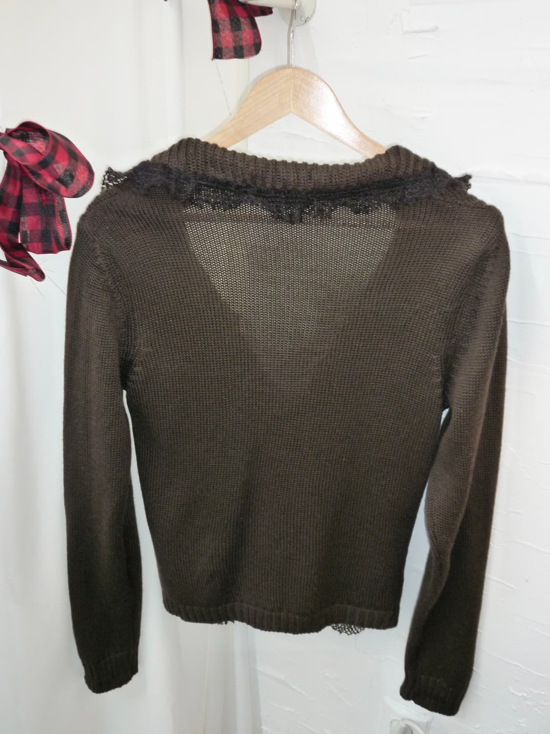 antique brown cardigan 상품이미지7