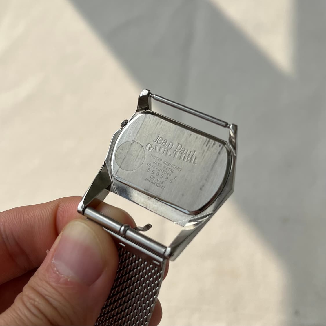 장폴 고티에 Sci-Fi 벨트 워치 인더스트리얼 메쉬 시계 상품이미지4