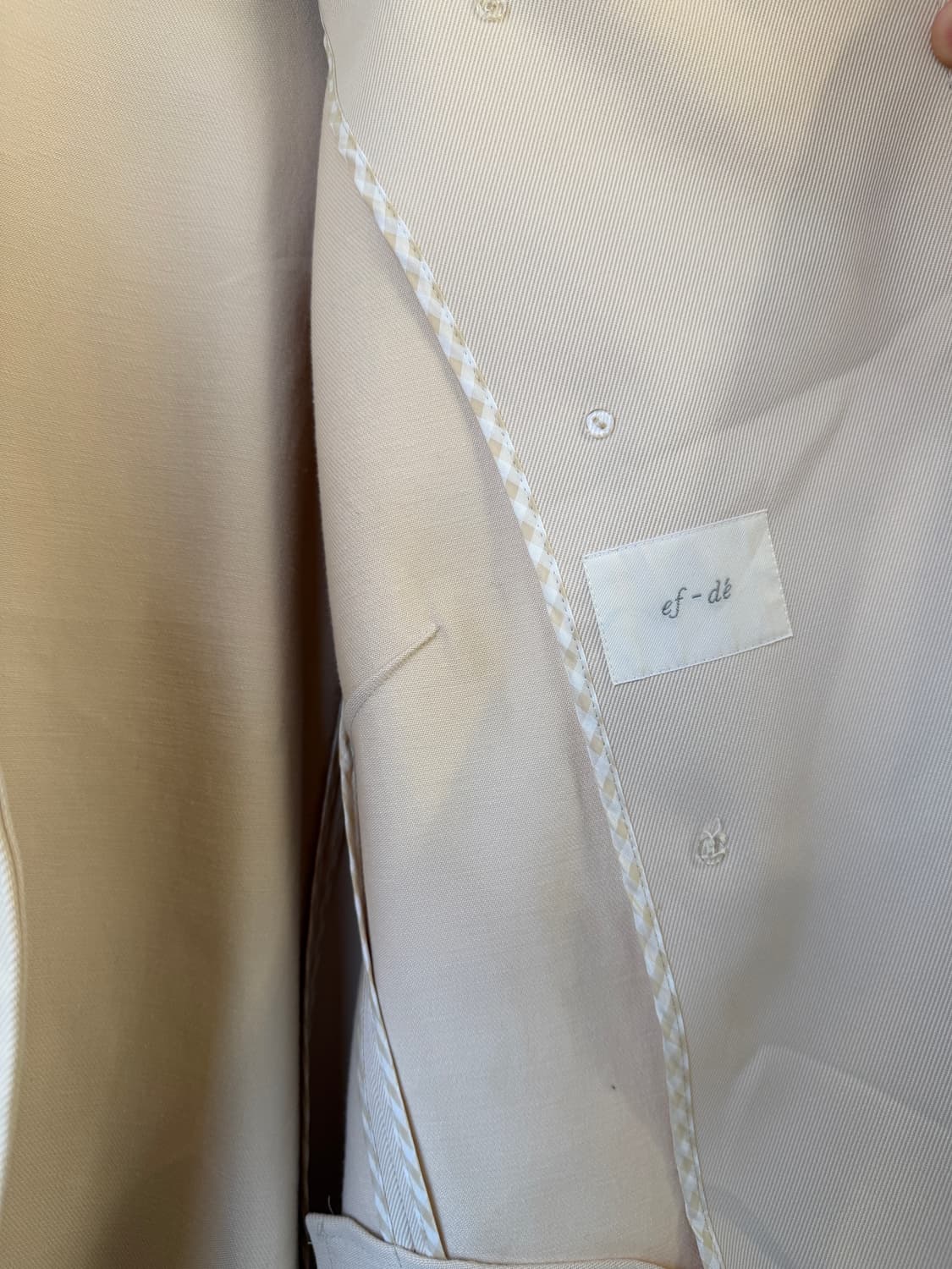 일본빈티지 크림 더블 숏자켓 상품이미지9