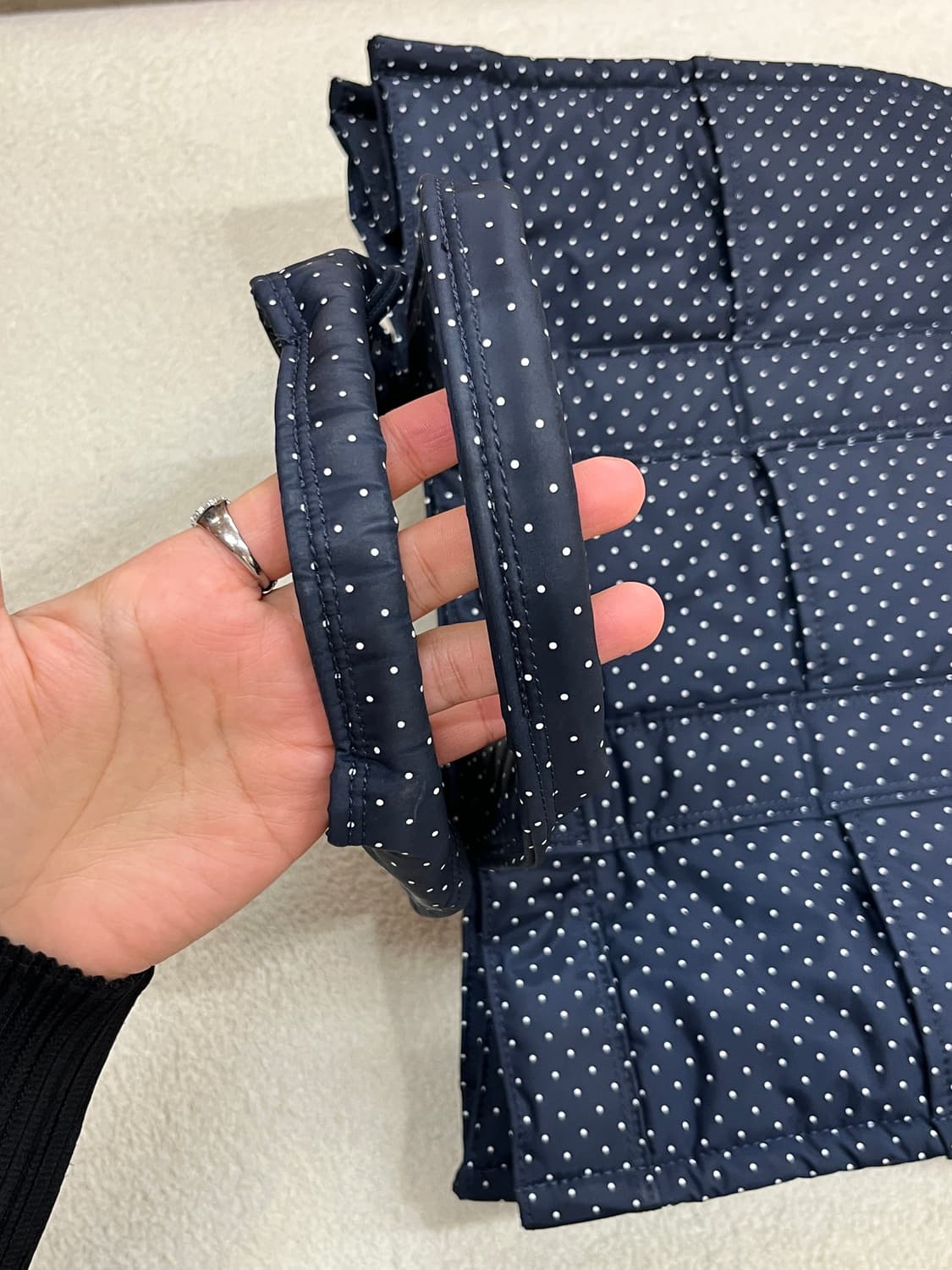 Porter 포터 도트 숄더백 네이비 상품이미지8