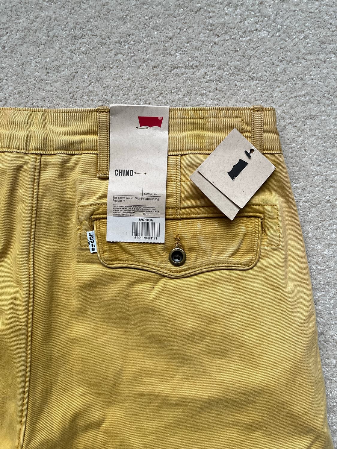 리바이스 실버탭 워시드 치노 팬츠 (32-34) 상품이미지10