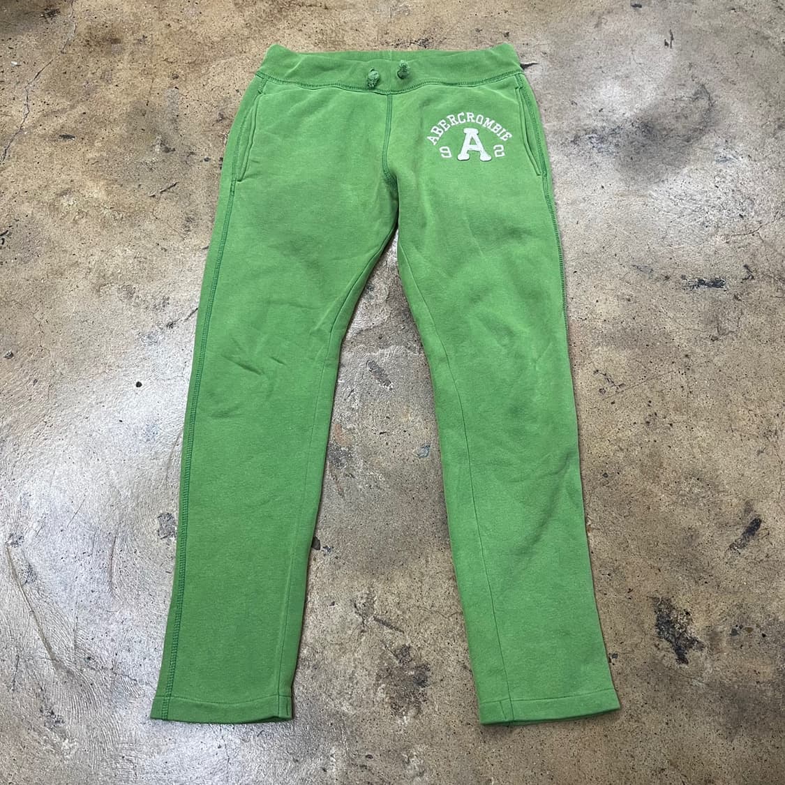 [정품/XS] 아베크롬비 그린 트레이닝 조거팬츠 b14 상품이미지2