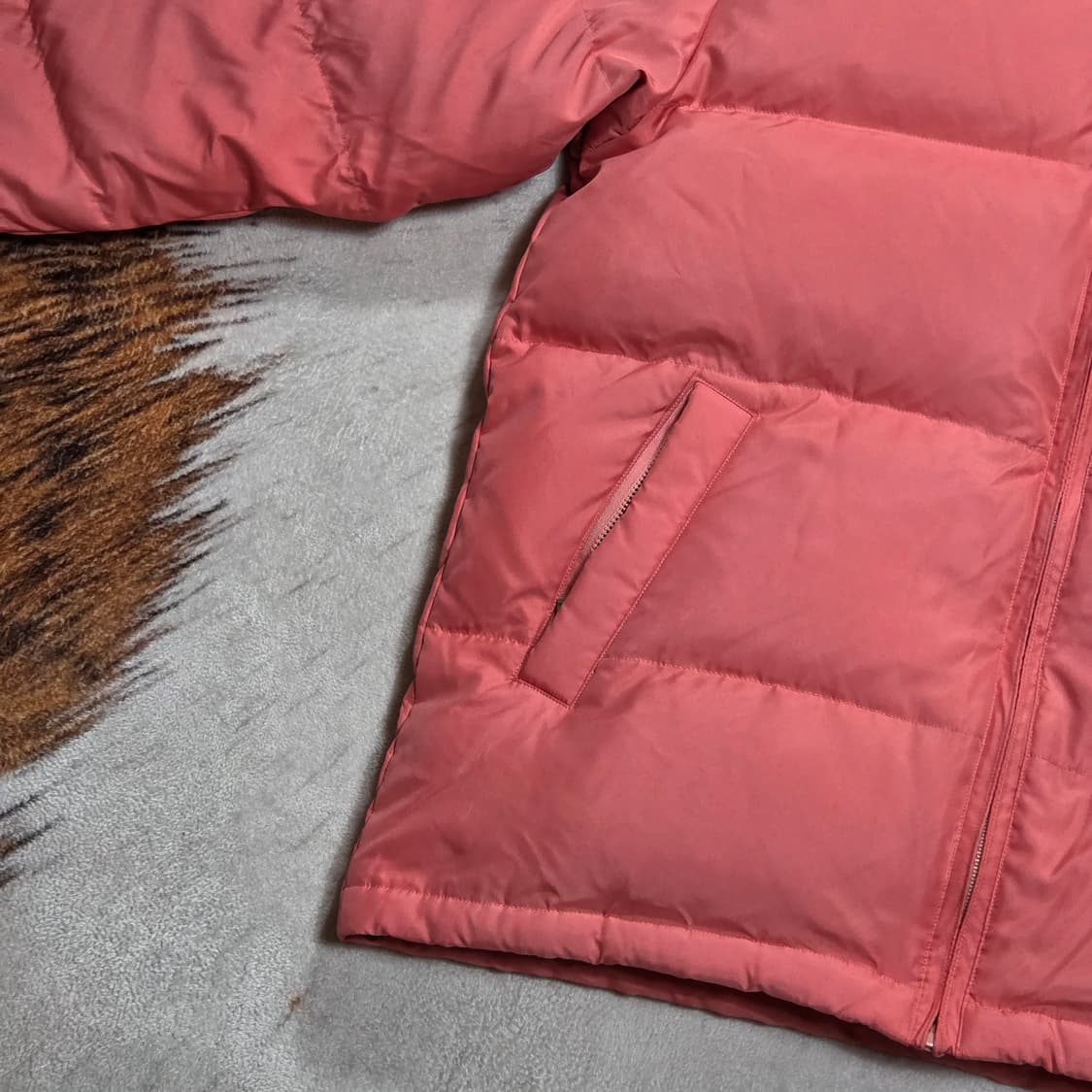 피에르가르뎅 핑크 패딩 상품이미지3