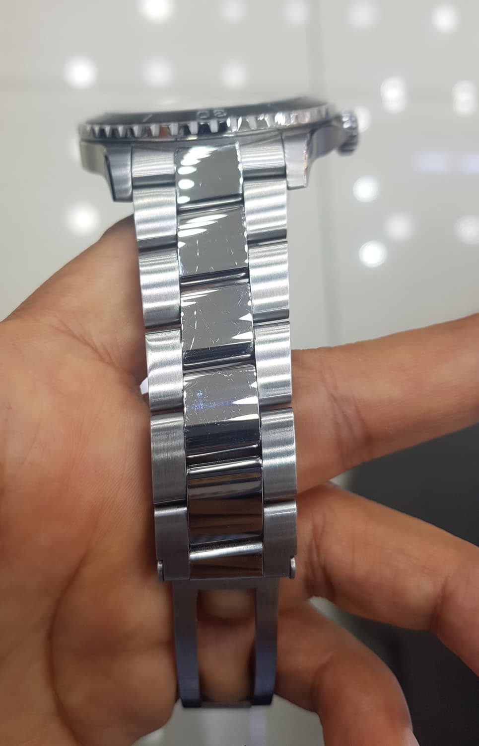 Breitling 브라이틀링 슈퍼오션 오토매틱 44 블루 다이얼 스틸판매 상품이미지3