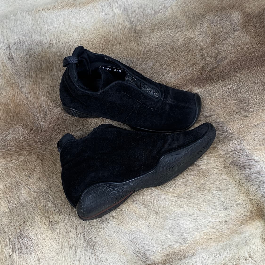 *레어* 프라다 스포츠 스퀘어토 스웨이드 슈즈 상품이미지9