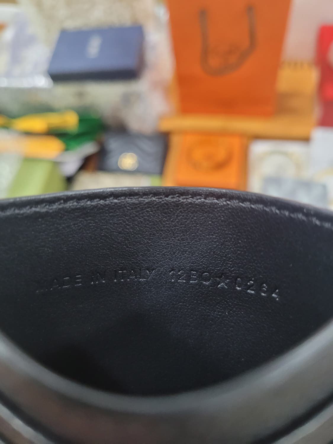 디올 그래비티 가죽 카드홀더 카드지삽 상품이미지10