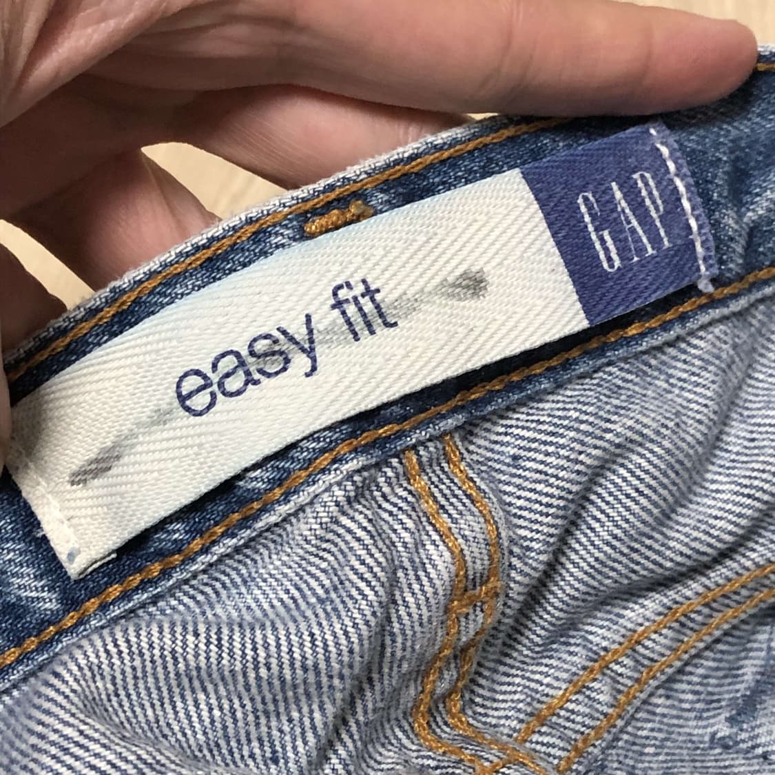 (31) 00's 갭 블루진 GAP 이지핏 배기핏 연청 데님 배기핏 데님 상품이미지4