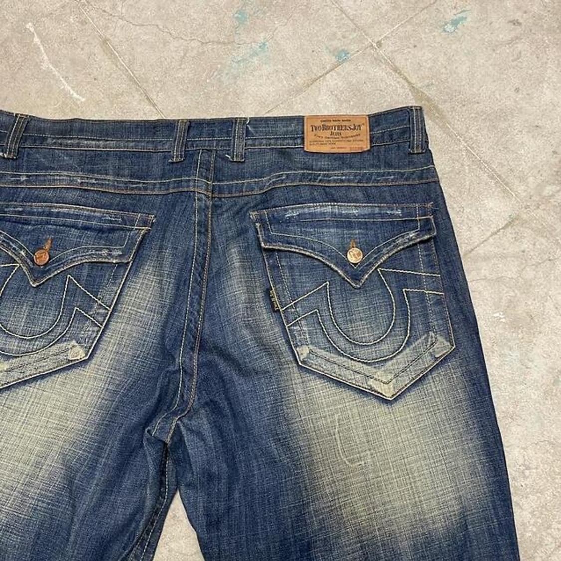 Two Brothers Joy 워싱 테이퍼드 진 (44 상품이미지4