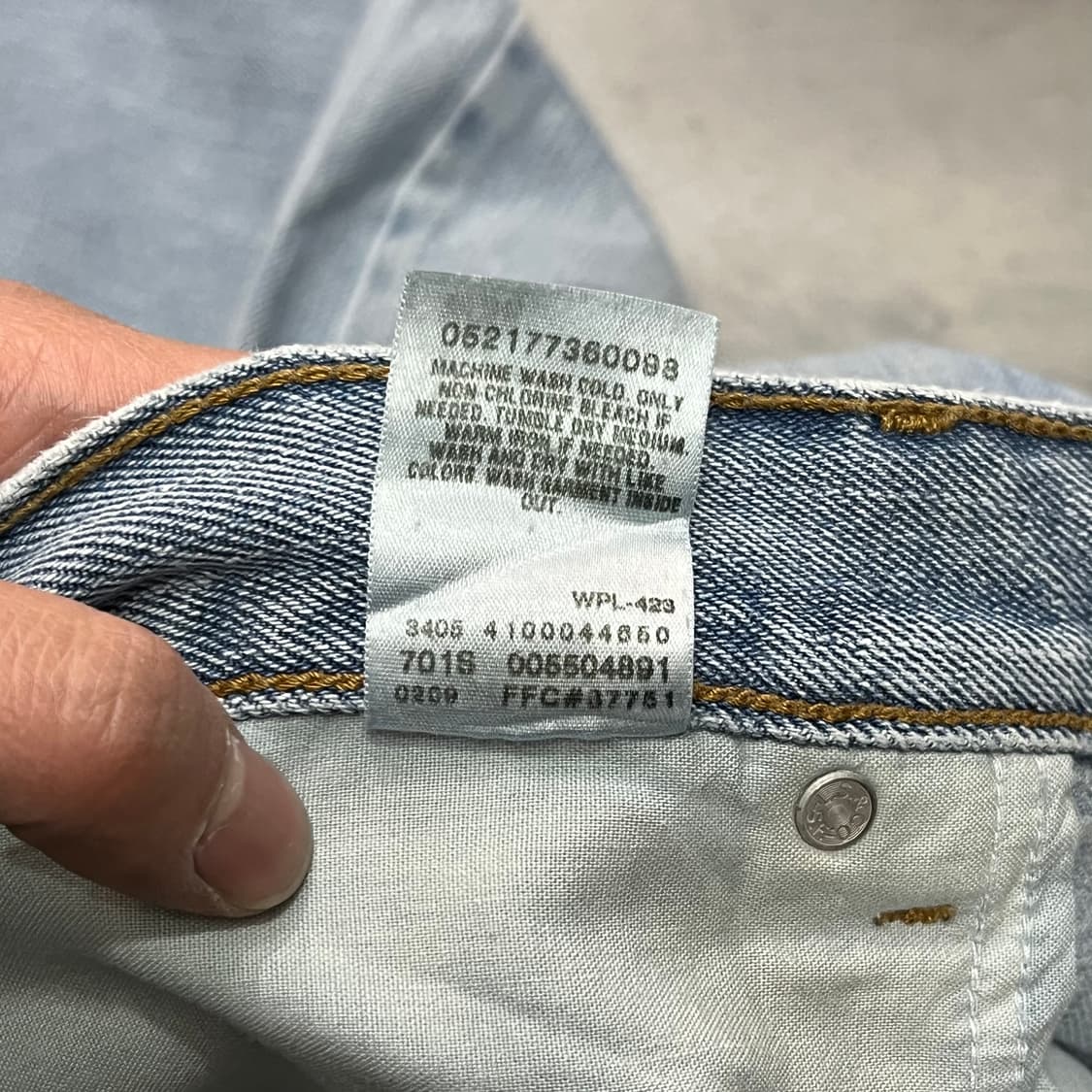  리바이스 550 데님팬츠 y15484 상품이미지9