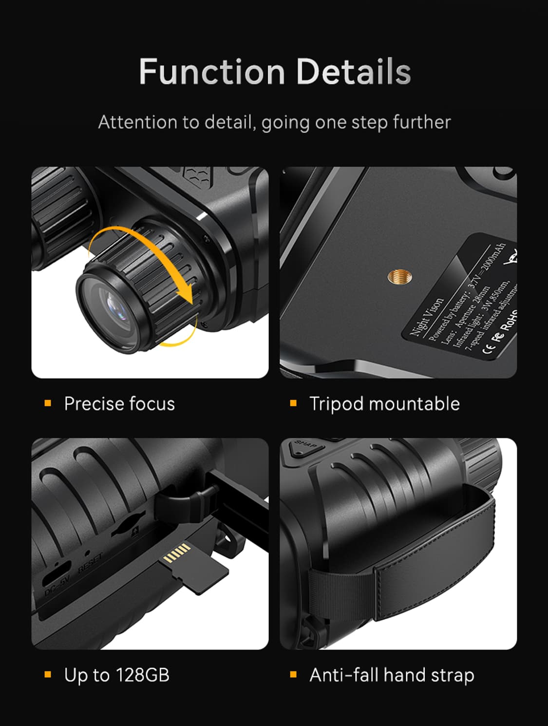 적외선 야간 투시경 야시경 망원경 쌍안경 상품이미지10