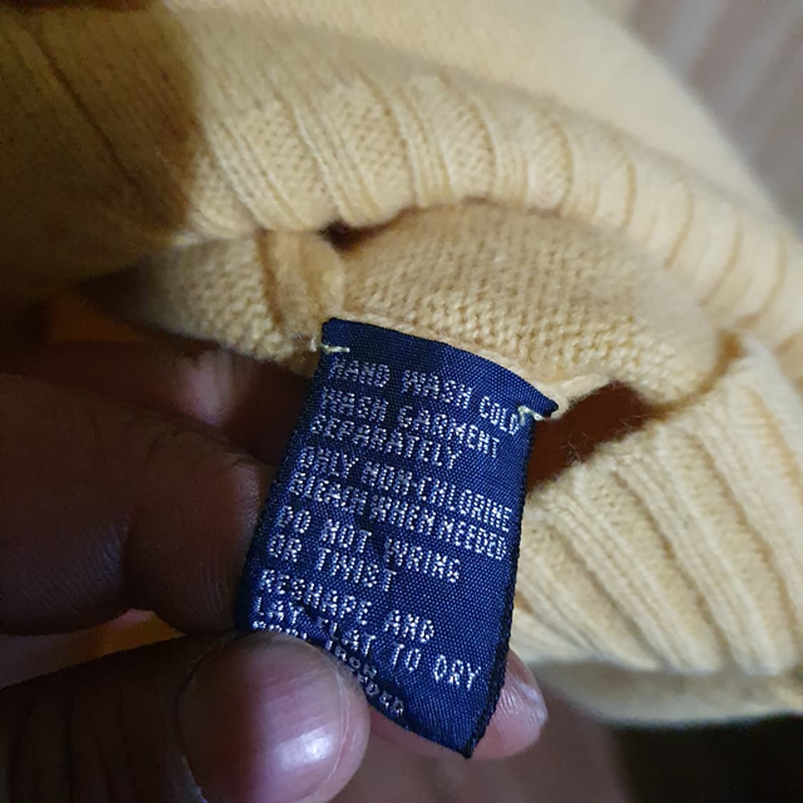 폴로 랄프로렌 램스울 니트 S 상품이미지4