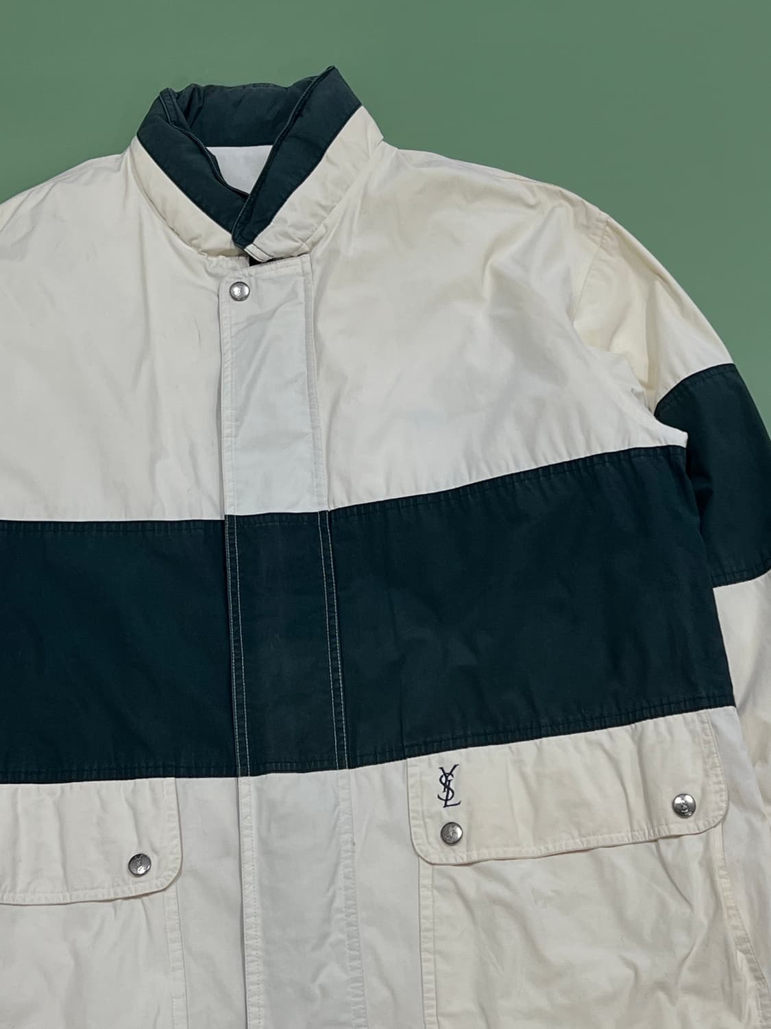 (100) YSL 입생로랑 빈티지 사파리 자켓 상품이미지3
