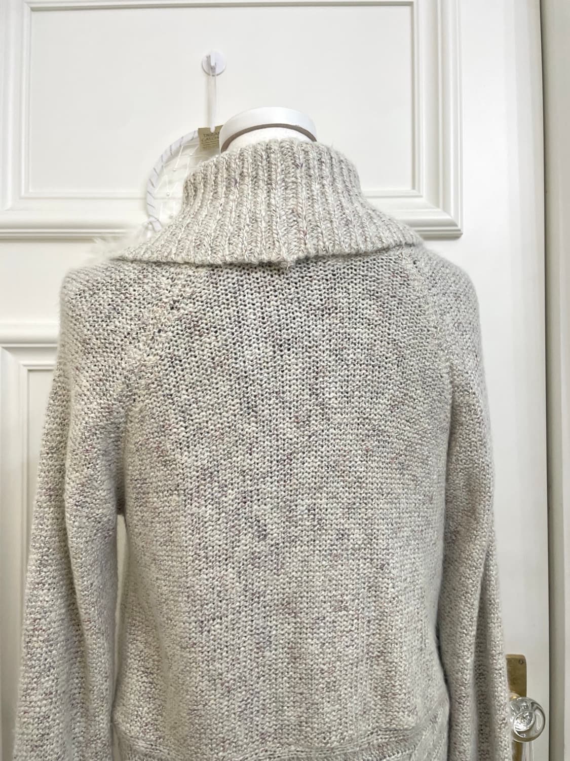 grayish beige one-button cardigan 상품이미지6