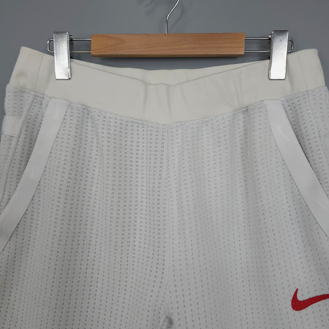 나이키 Nike 메시 드로우스트링 팬츠 화이트 XL 상품이미지2