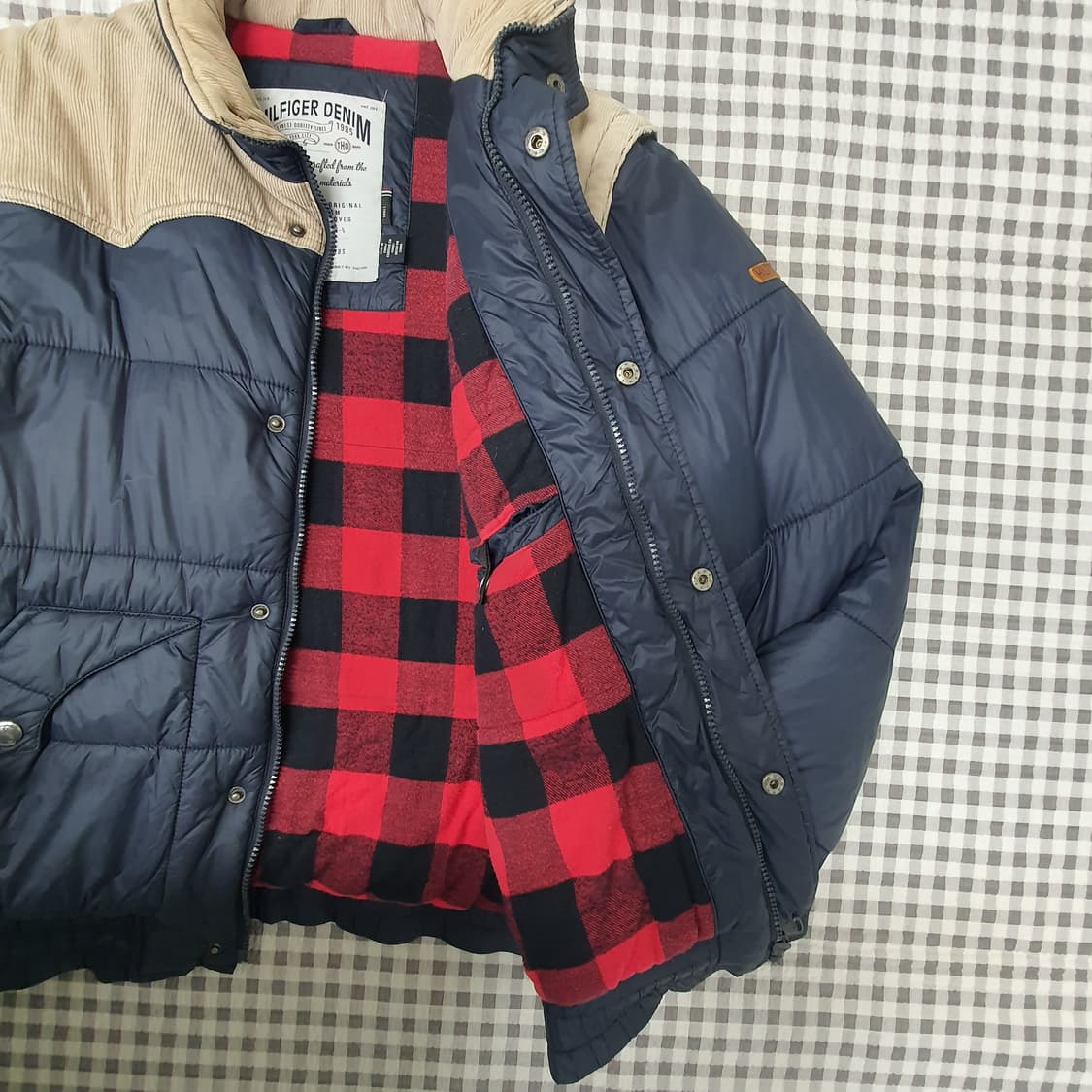 타미힐피거 숏 패딩 남자90~95 상품이미지6