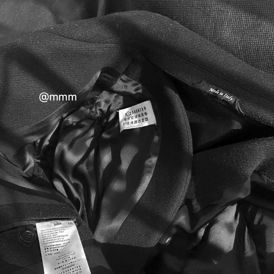 마르지엘라/백 컷아웃 코트​ 상품이미지9