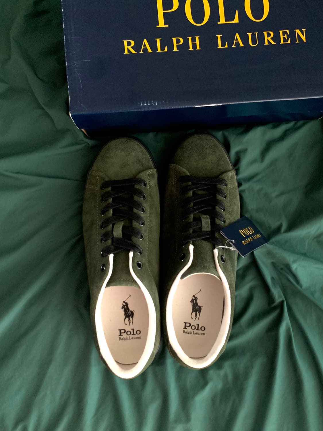 폴로 랄프로렌 스웨이드 롱우드 스니커즈  280 상품이미지3