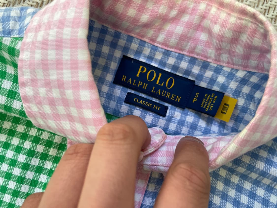 폴로랄프로렌 해체주의 멀티컬러 반팔셔츠  J04146 상품이미지4