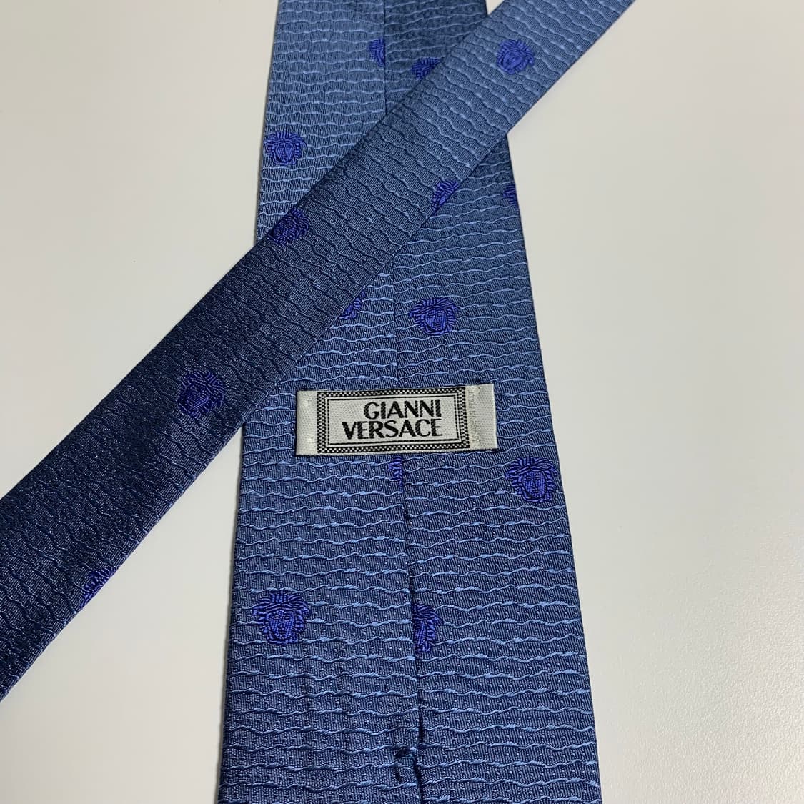 베르사체(VERSACE) 모노그램 명품넥타이 A등급 9cm 상품이미지4