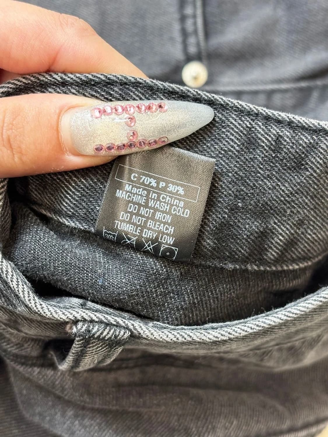 낫포너드 커브드 워싱 스트레이트 데님 팬츠 PN6753 상품이미지7