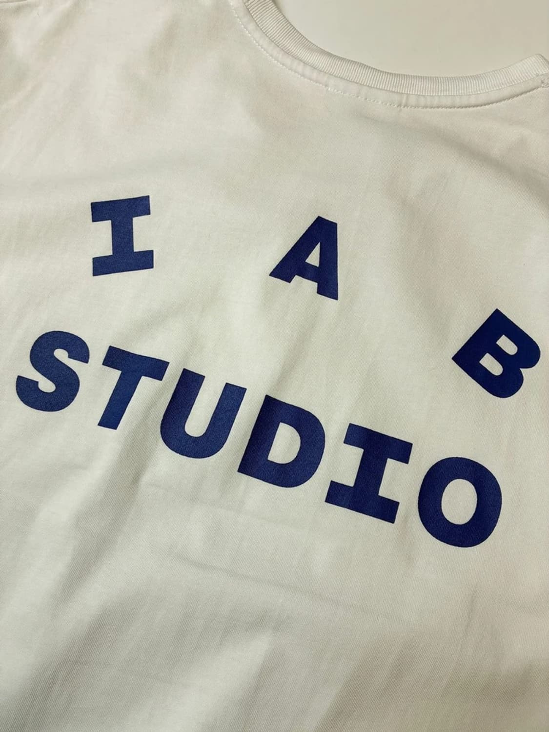 아이앱스튜디오 빅로고 오버핏 반팔 티셔츠 PN8575 상품이미지7