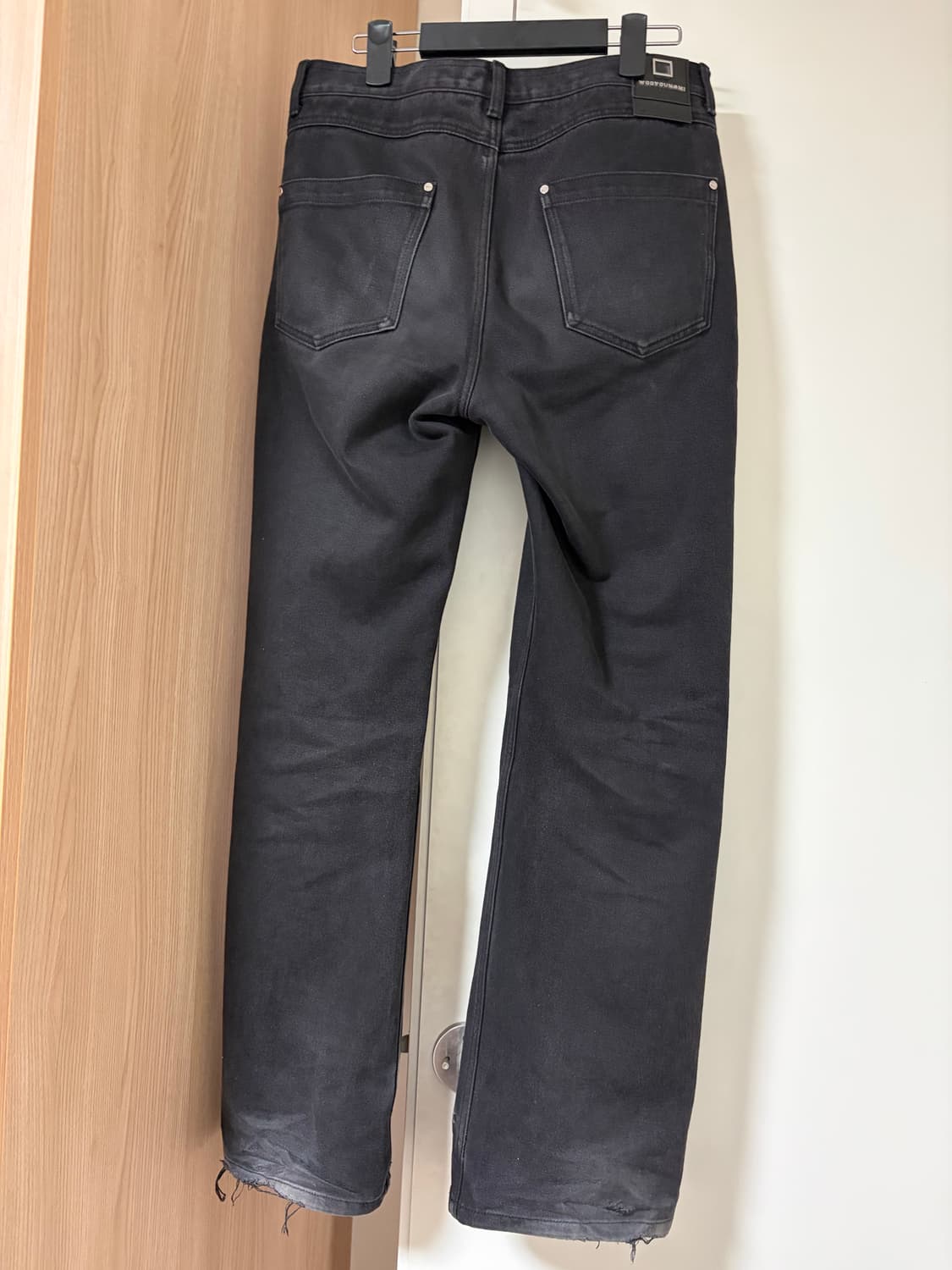 우영미 22SS 롱 스트레이트 데님 48 상품이미지4