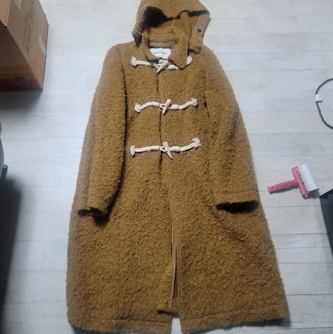 앤더슨벨 카센티노 울 더플 코트 L 상품이미지2