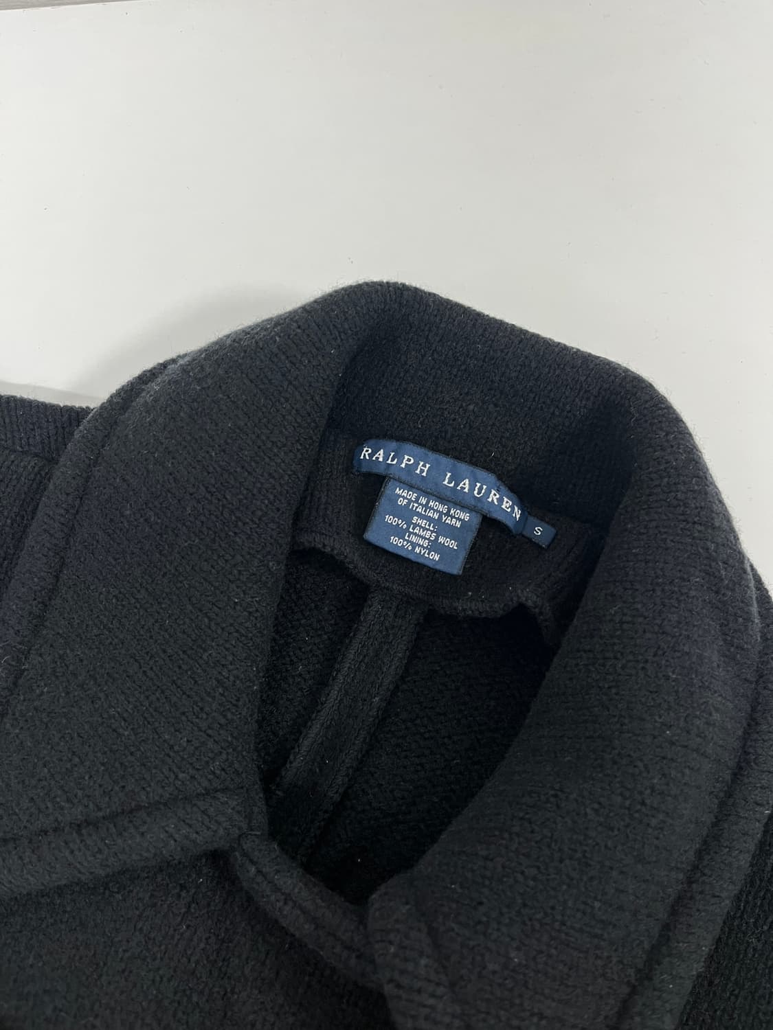 폴로 랄프로렌 니트 피코트 (s) 상품이미지3