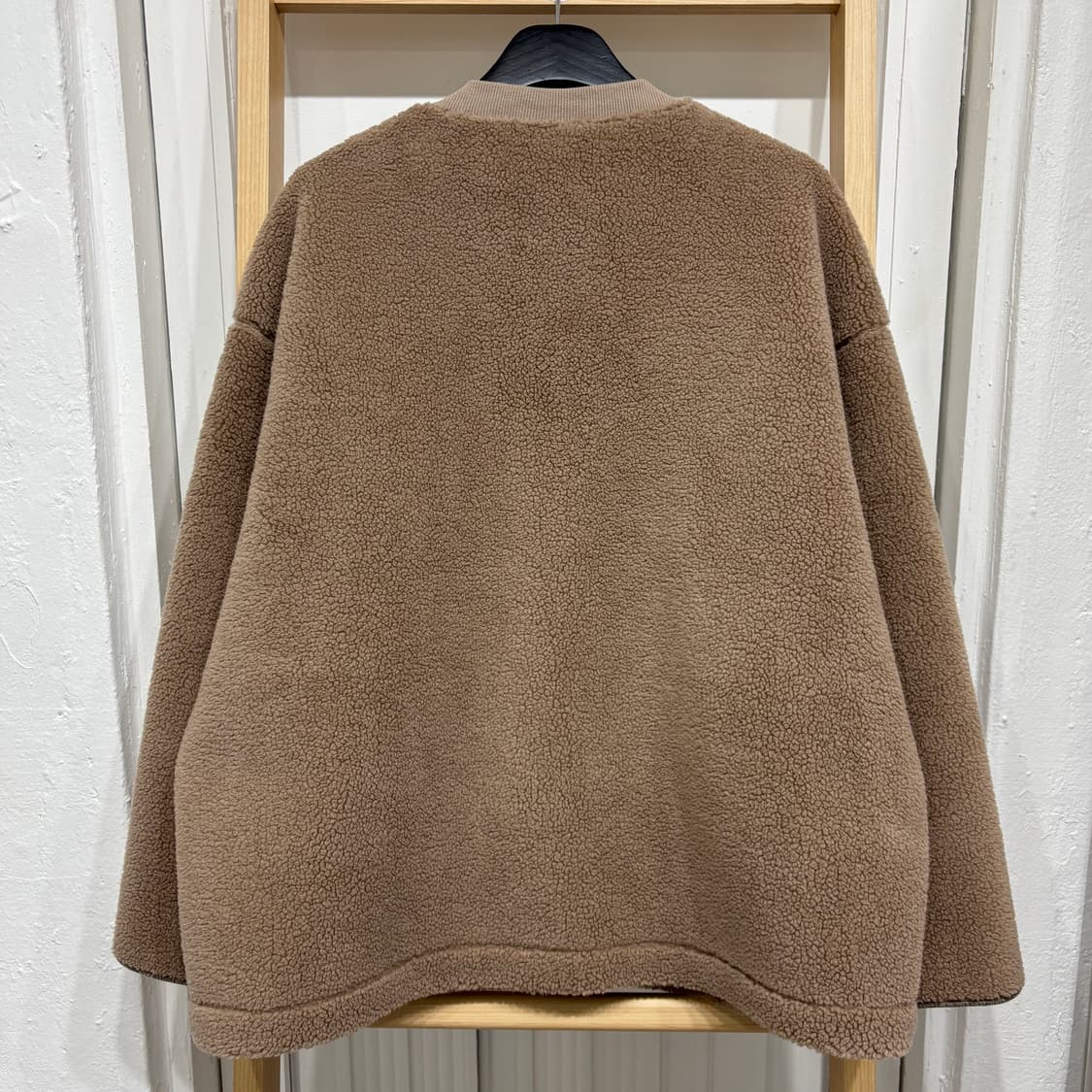 [새상품] 모카색감 후리스 자켓 상품이미지3