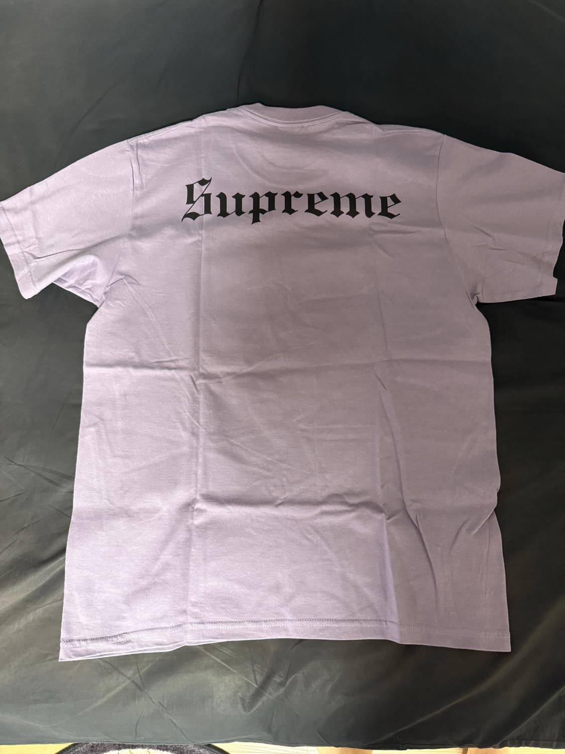 [M]슈프림 스노우 화이트 티셔츠 더스티 퍼플 - 24FW 상품이미지3