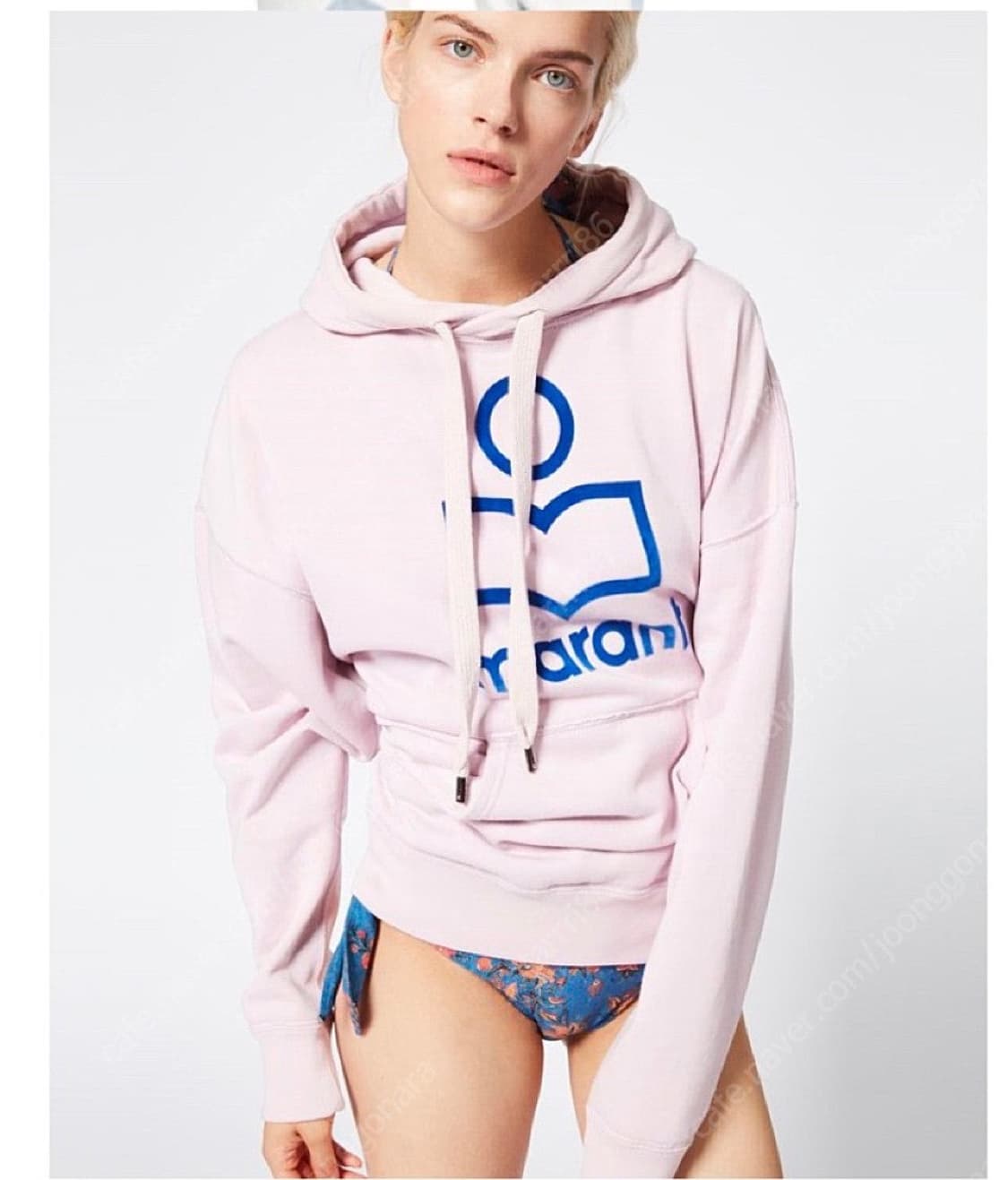이자벨마랑 라벤터핑크 기모 후드 (38) 상품이미지2