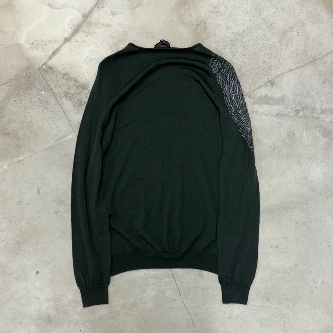 SS17 Emporio Armani Fingerprint Knit 상품이미지3