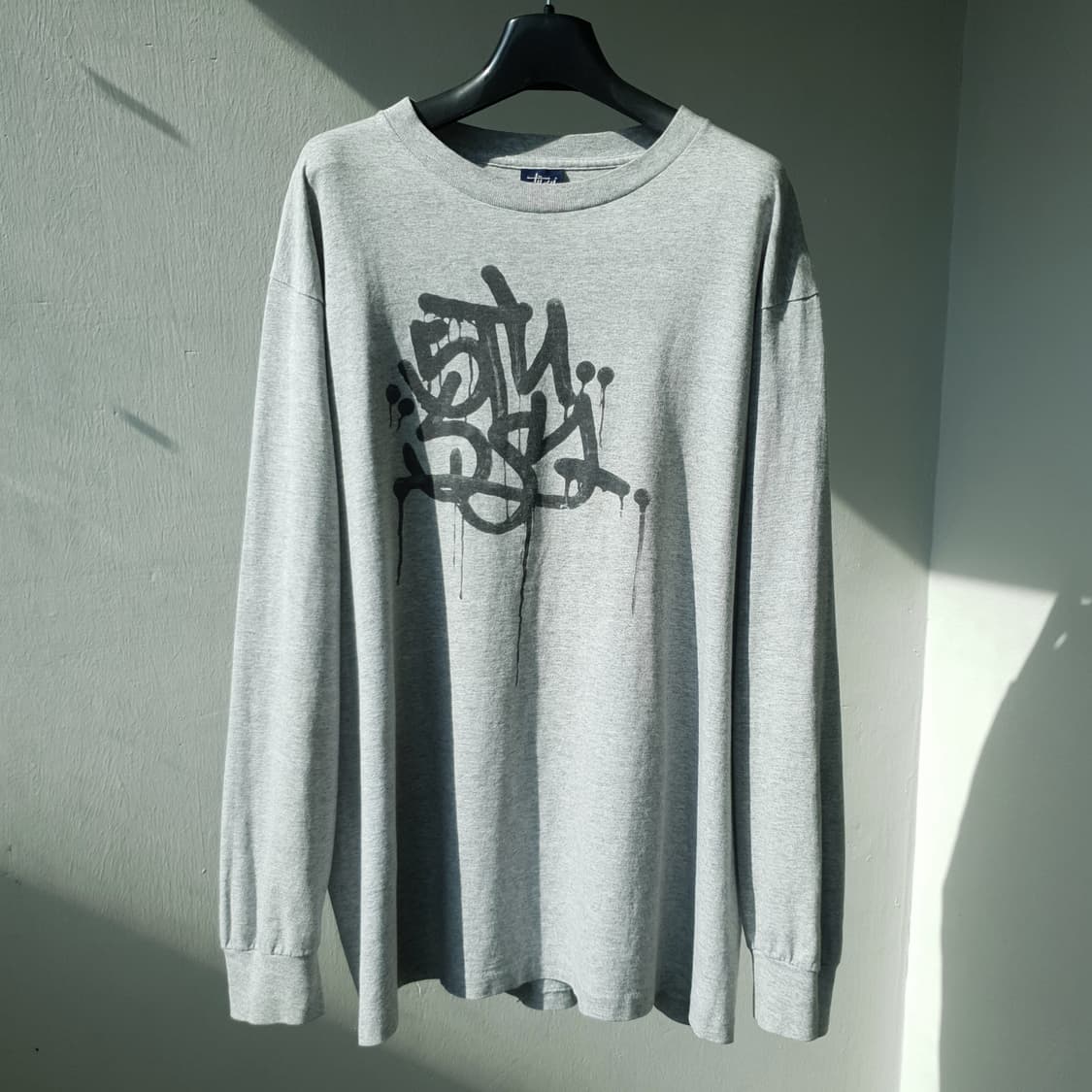 90s, 00s STUSSY print long sleeve 상품이미지1