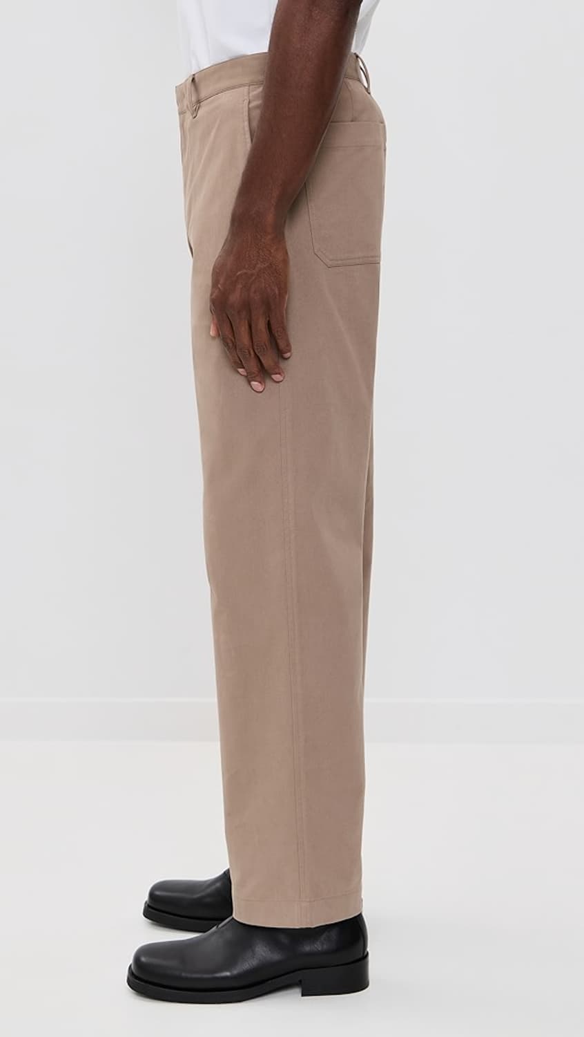 새상품] 띠어리 브러쉬드 와이드 치노 팬츠 32 (Feather) 상품이미지5