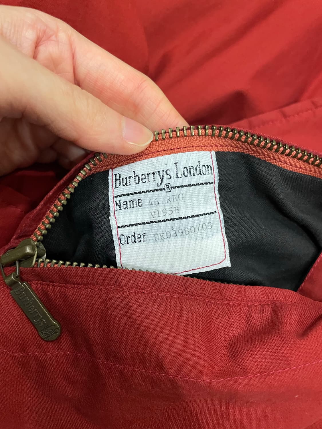 90s 버버리 마운틴 자켓 Made in England 상품이미지9