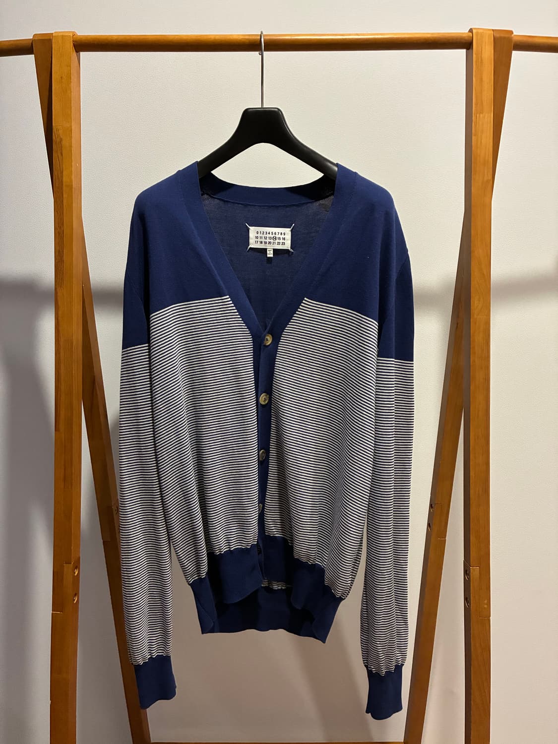 Margiela stripe cardigan 상품이미지1