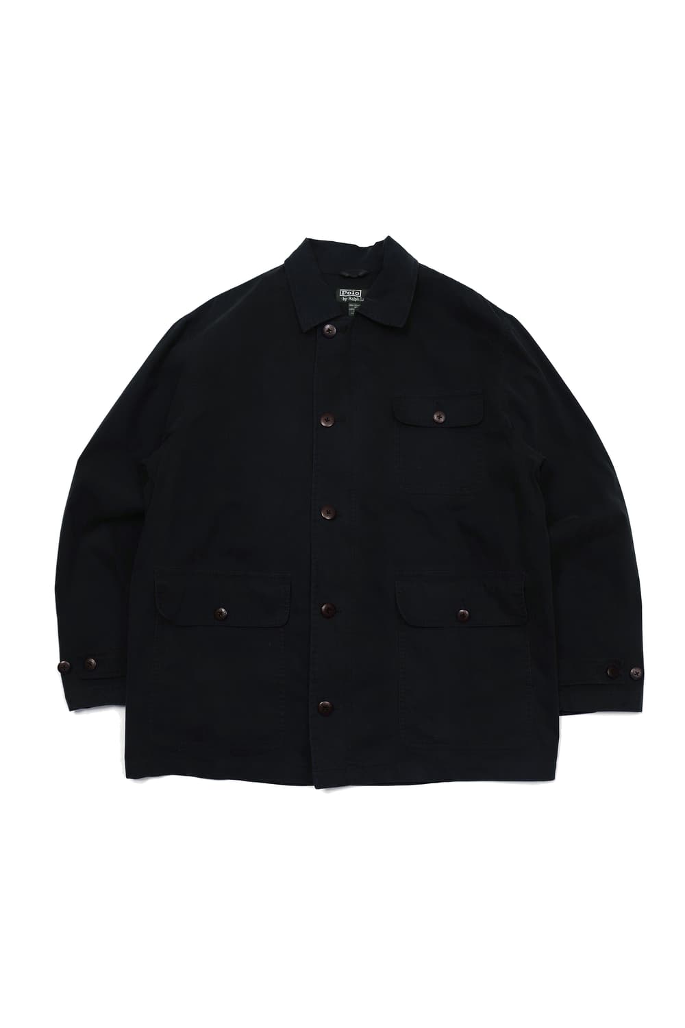 90s 폴로 랄프 로렌 블랙 프렌치 워크 자켓 size M 상품이미지1