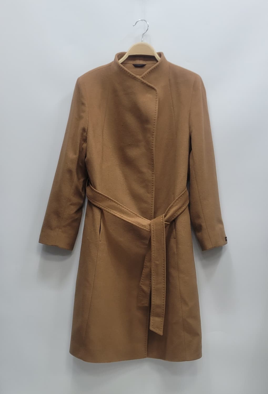 CINZIA ROCCA 신지아로카 캐시미어 코트 / 여 46 카멜
 상품이미지1