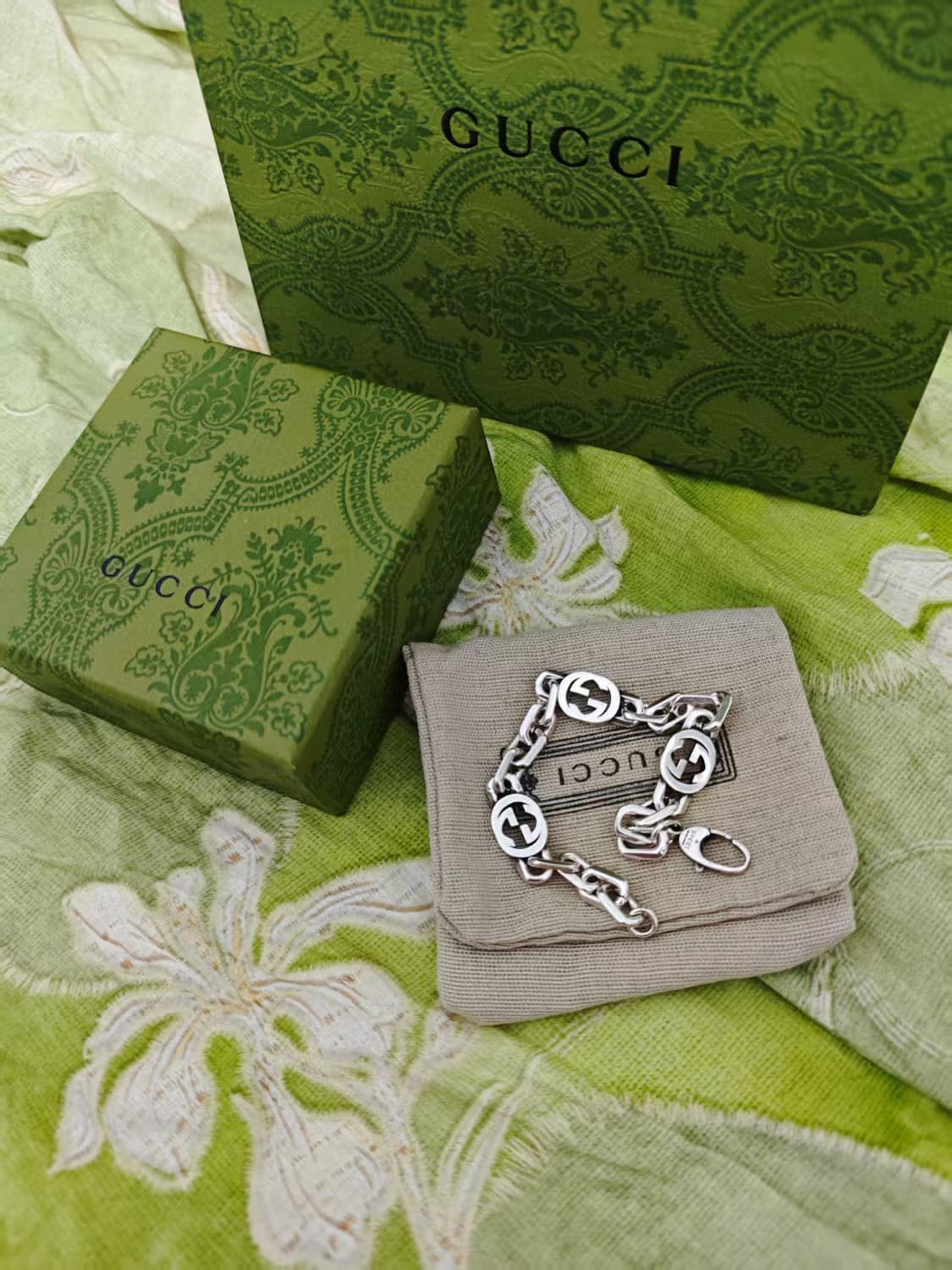 구찌 인터로킹 팔찌 17호 상품이미지2