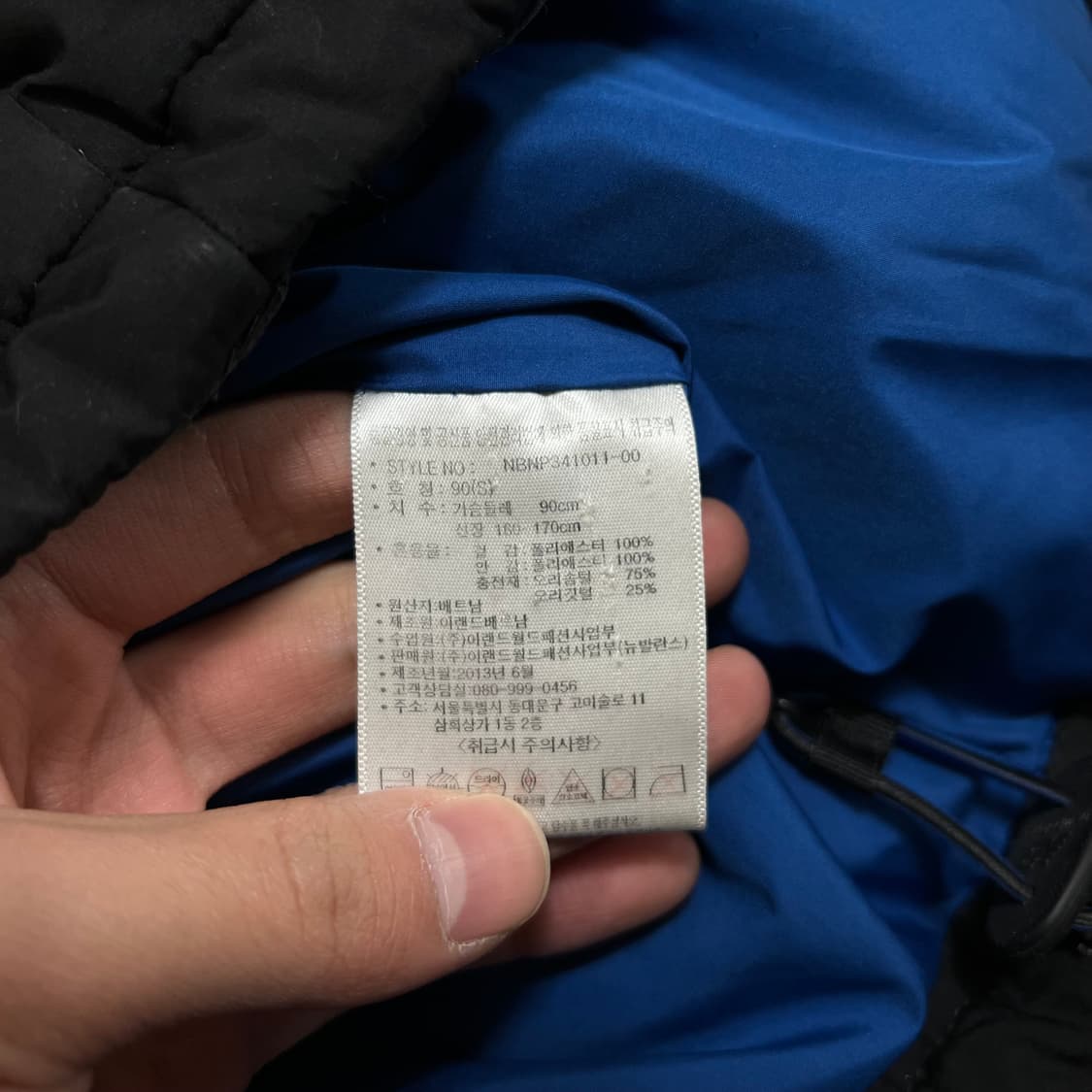 뉴발란스 덕다운 후드 숏패딩 점퍼 [블랙] S/90 상품이미지6