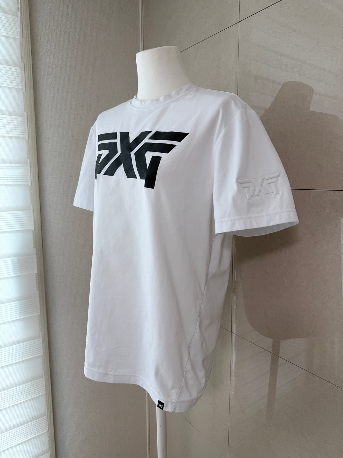 PXG 화이트 반팔 티셔츠 M 상품이미지2