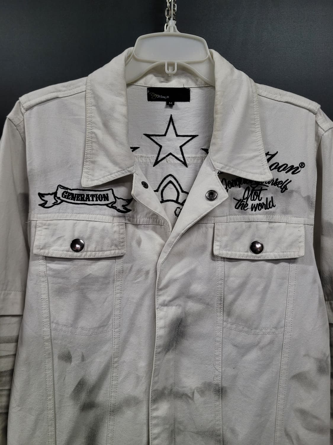 Day Moon 빈티지 롤업 점프슈트 상품이미지2