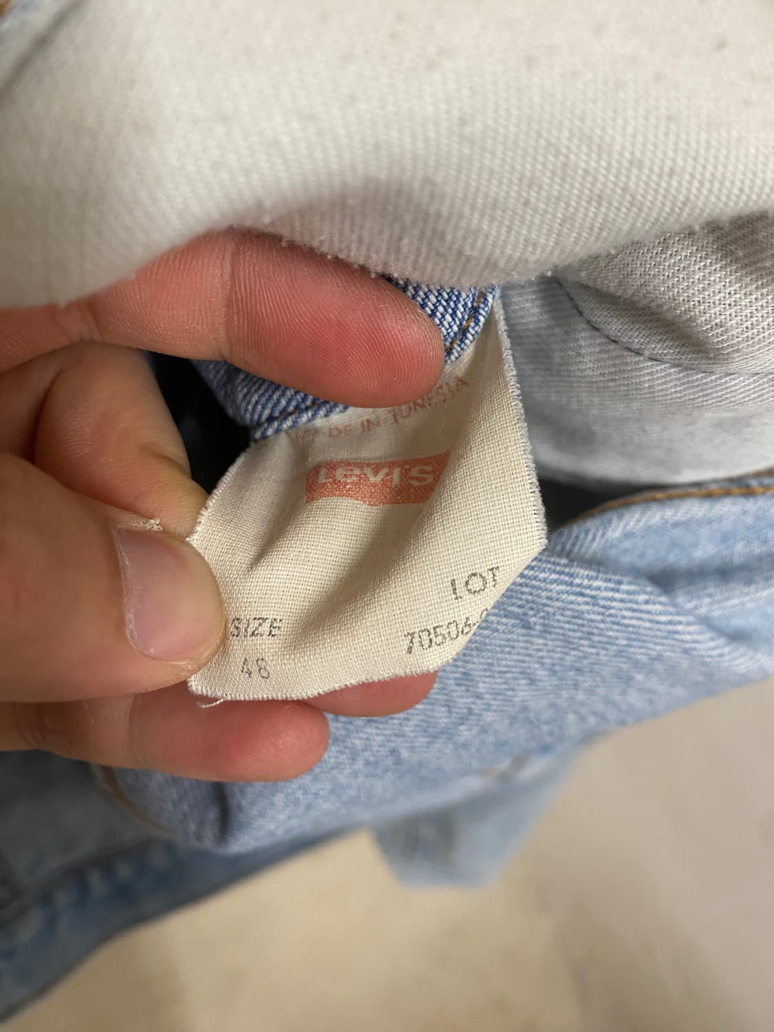 90s LEVI'S denim jacket 90년대 리바이스 데님자켓 상품이미지9