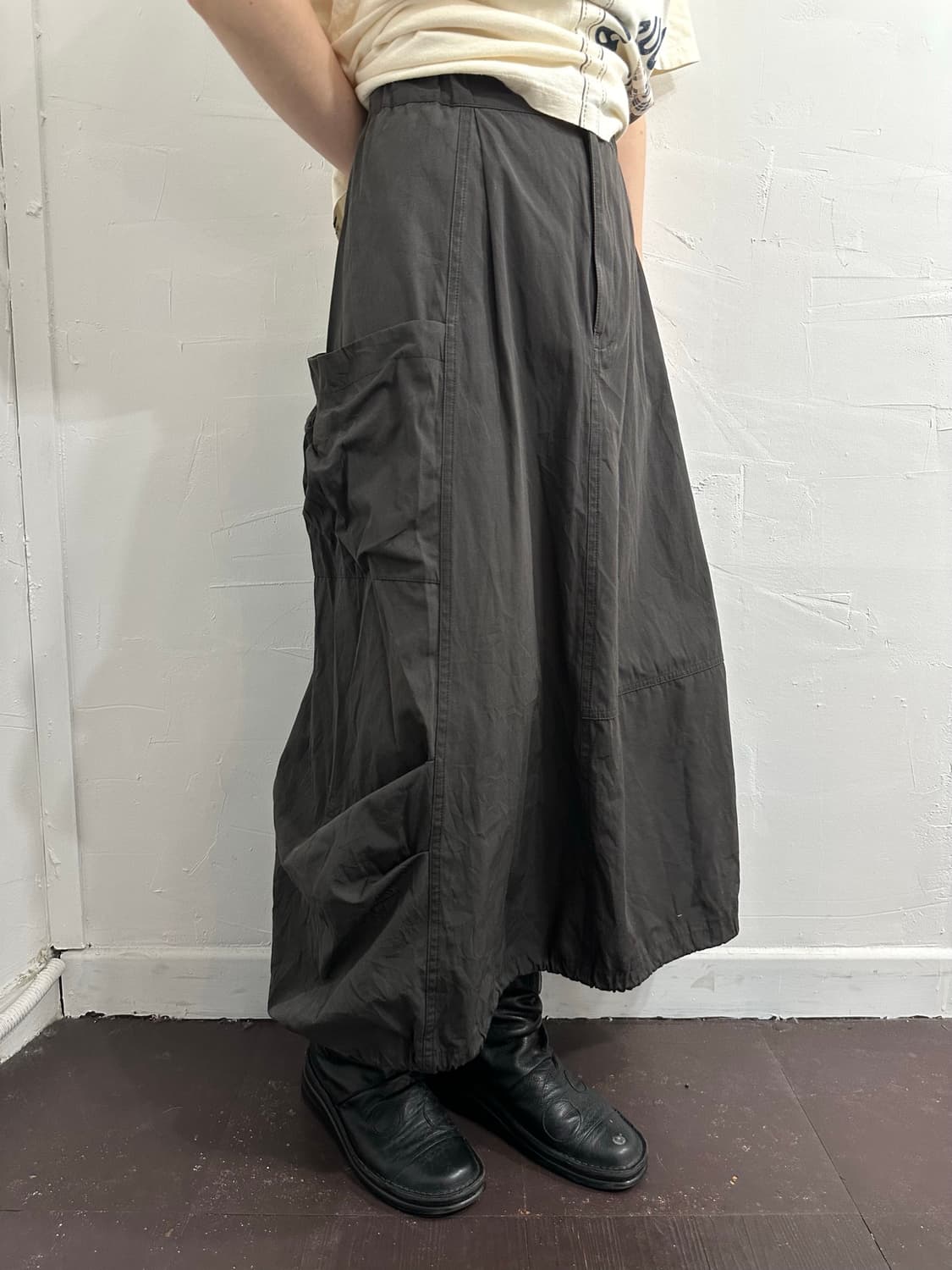 long pocket skirt 상품이미지5