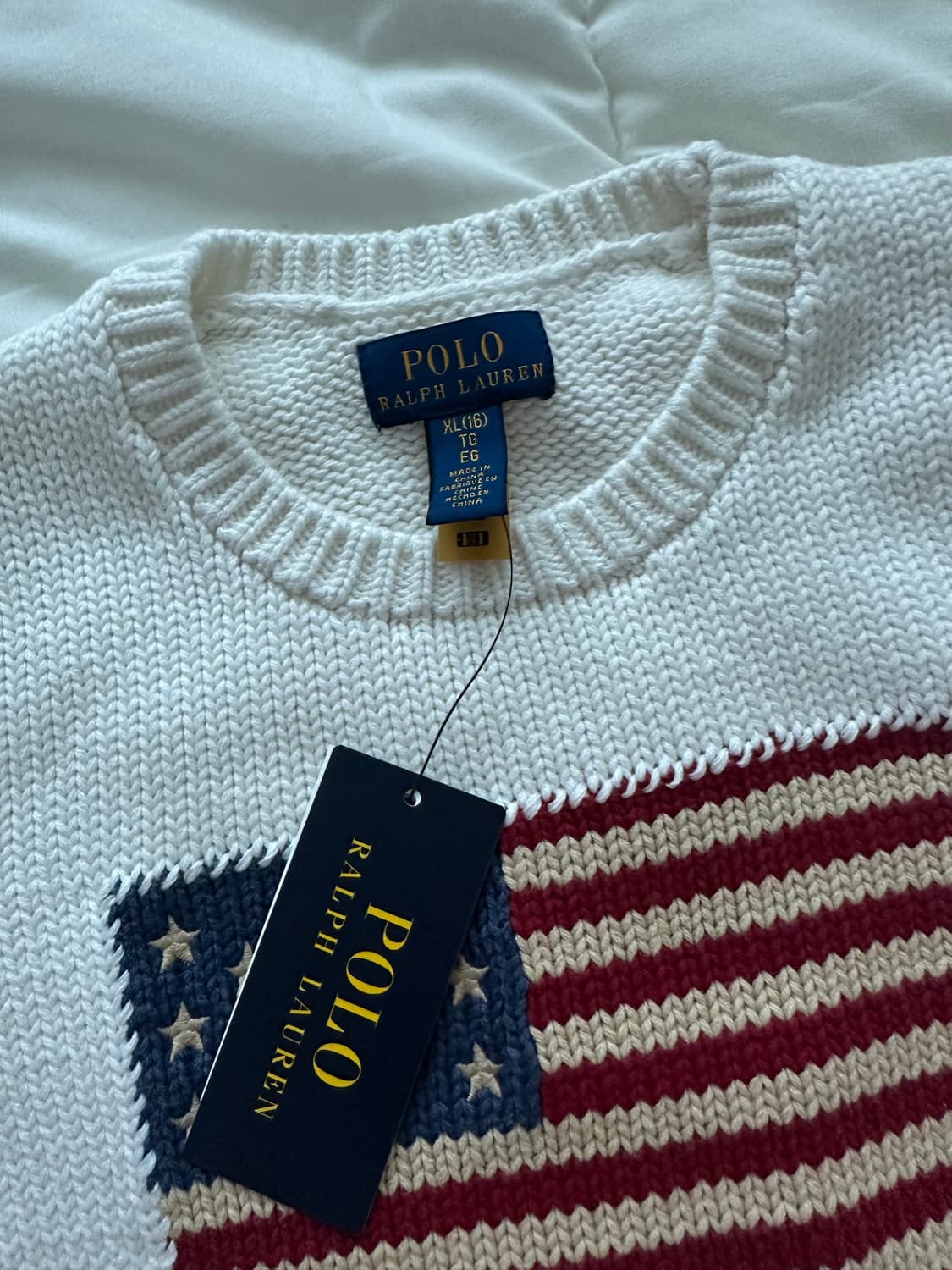폴로걸즈 폴로랄프로렌 성조기니트  상품이미지5