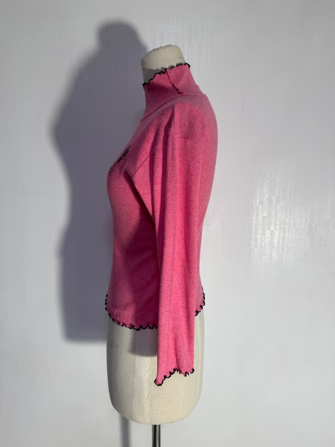 히스테릭글래머 미니 프릴 하이넥 롱슬리브 상품이미지3