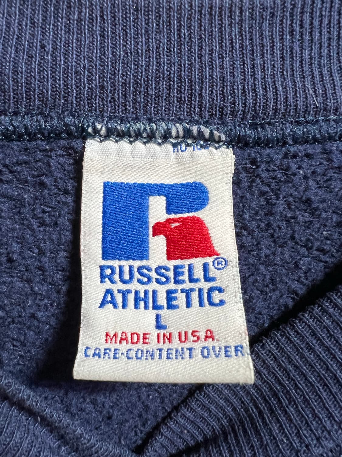 빈티지 90s 러셀 애슬레틱 미시간 맨투맨 상품이미지4