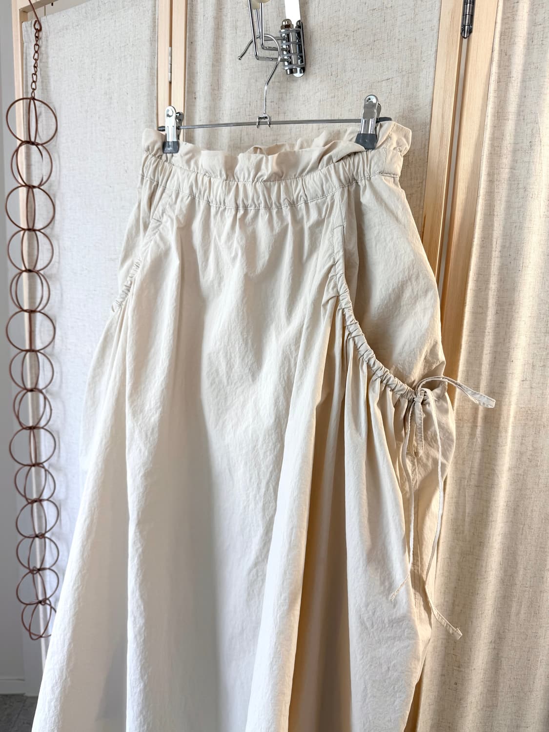 니코앤드 볼륨 개더 롱 스커트 상품이미지2