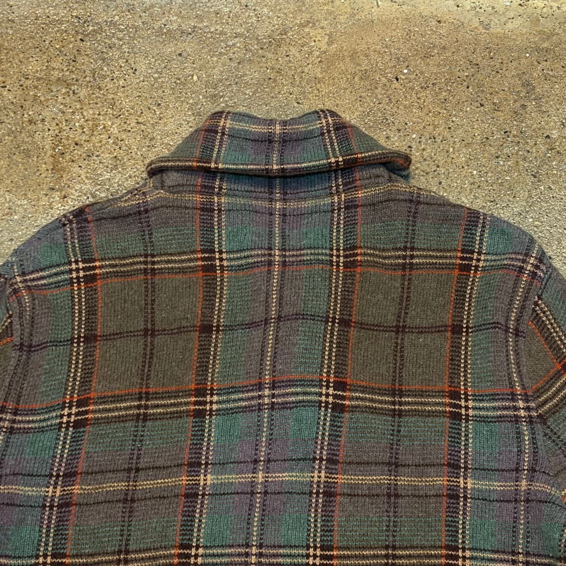 00s 미국 빈티지 폴로랄프로렌 캐시미어 체크 니트 상품이미지8