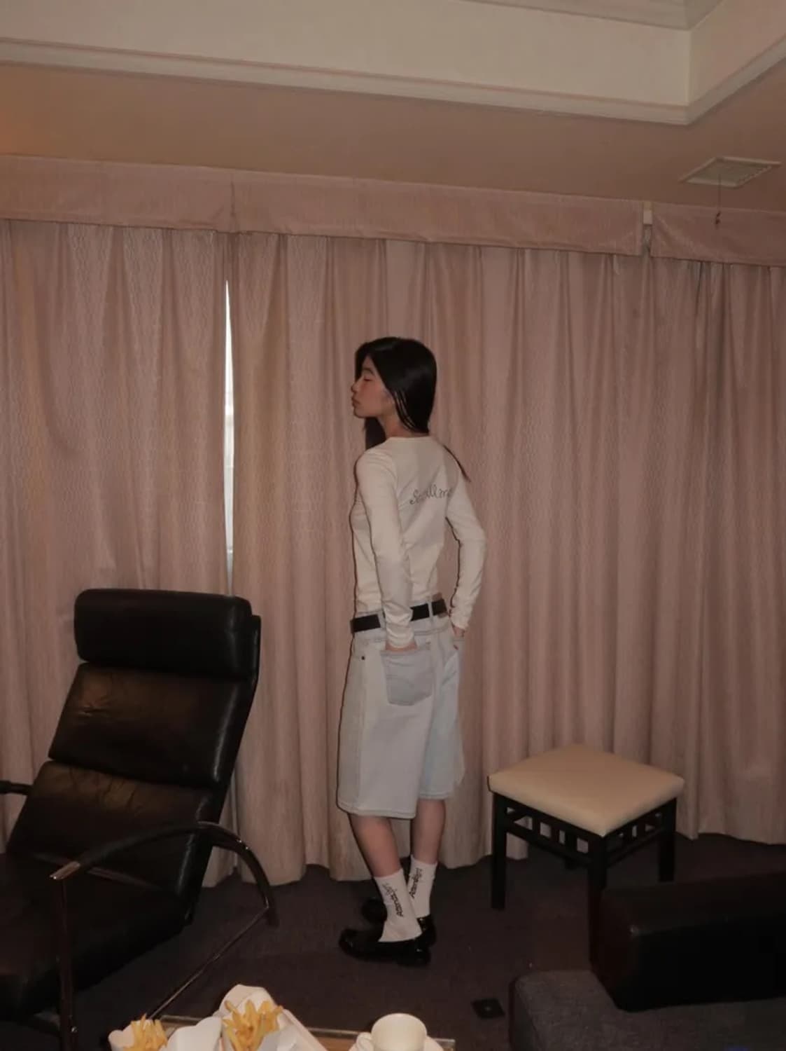 He is sleeping tee shirt (White) 상품이미지5